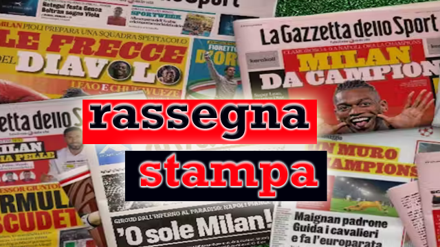 rassegna stampa 2024 2025